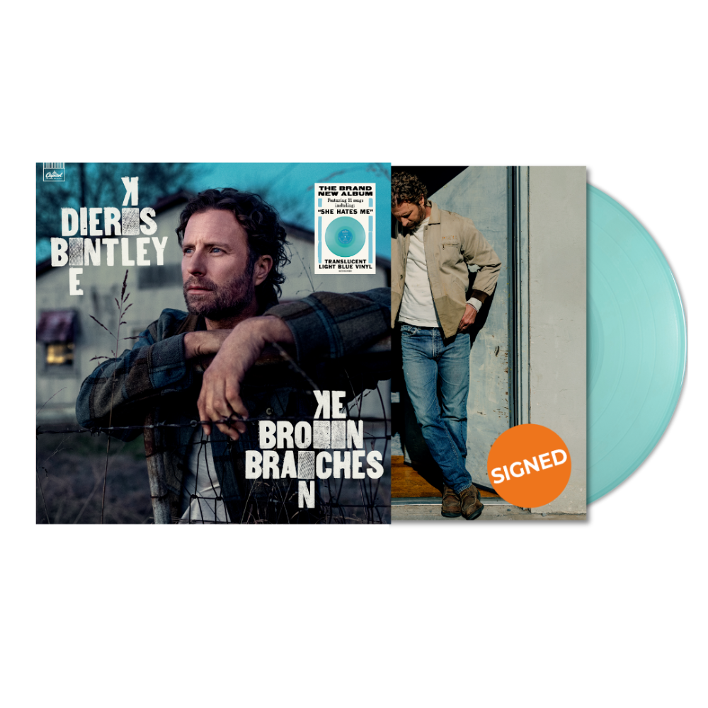 Broken Branches (Vinyl-Translucent Light Blue-Signed-Doorway Art Card)